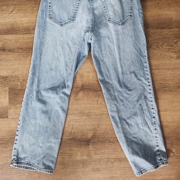 Eddie Bauer Boyfriend Crop blue Jeans size 8 - Picture 2 of 4